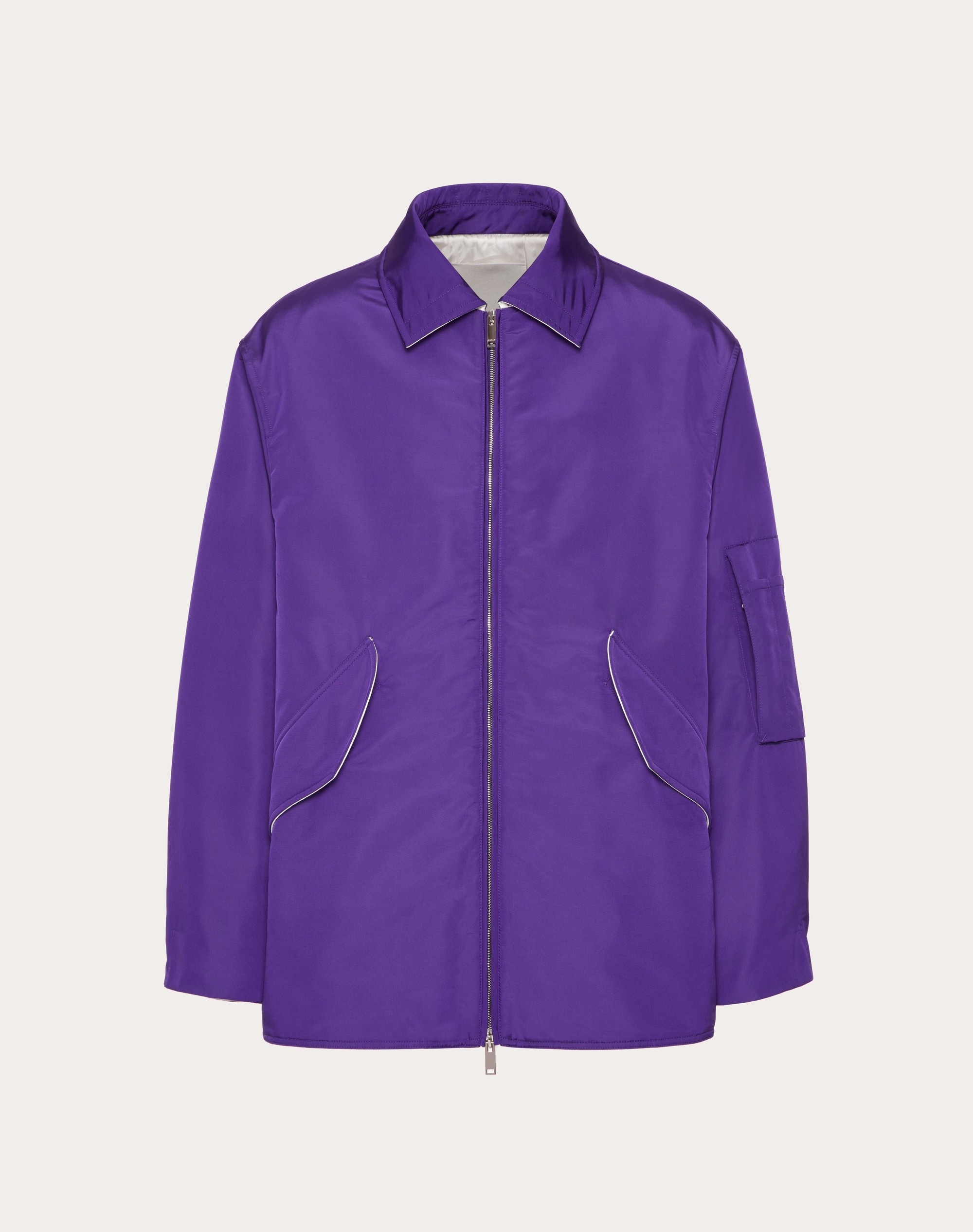 NYLON BOMBER JACKET - 1