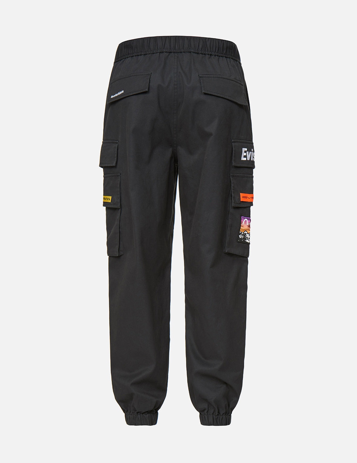 Logo and Seagull Embroidered Cargo Pants - 7