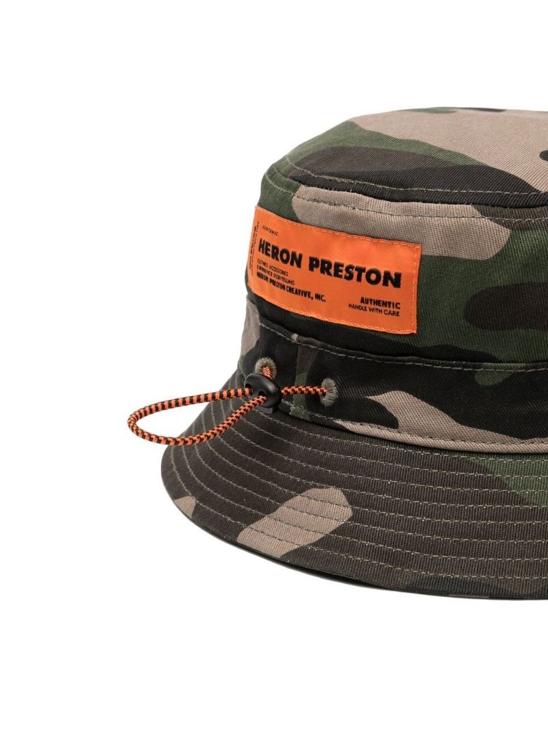 camouflage-print bucket hat - 2