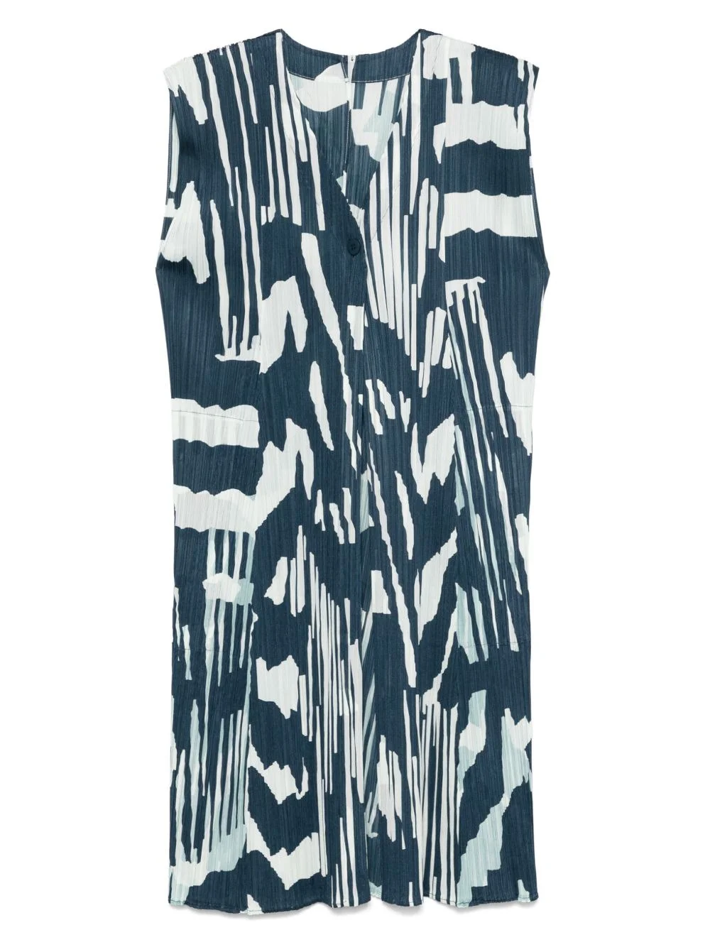 Pleats Please Issey Miyake Women Printed Pleated Vest - 1