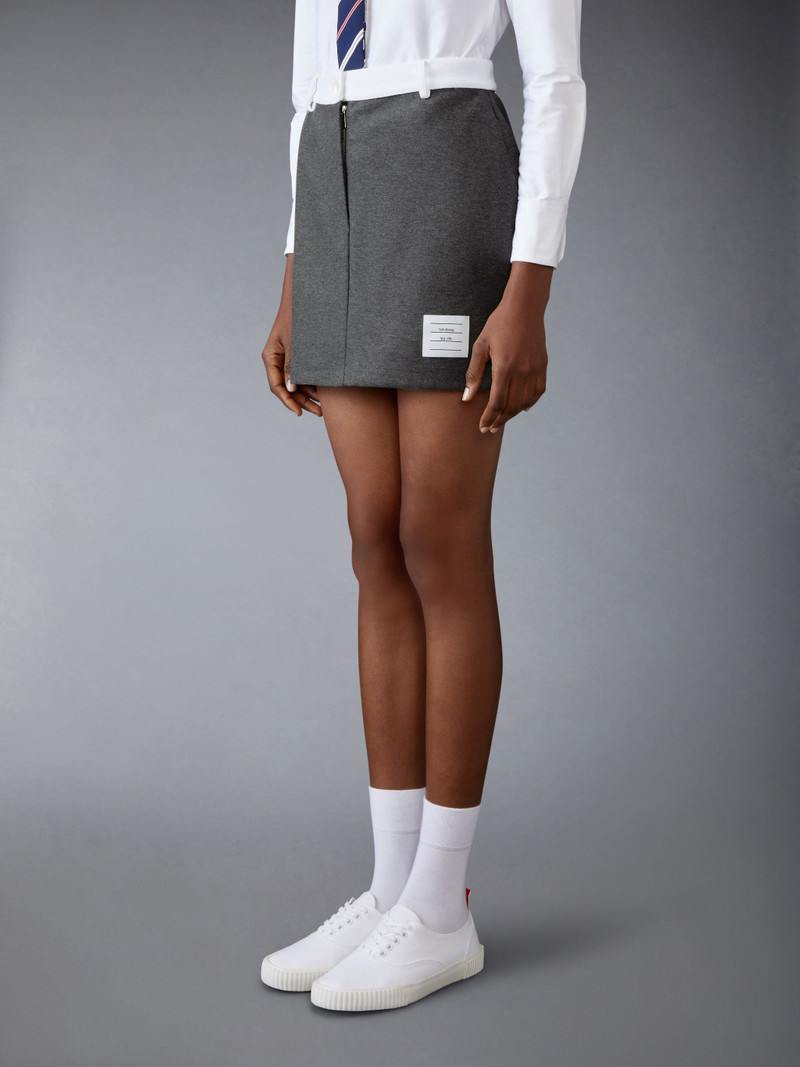 Thom Browne Tech Twill Mini Skirt outlook