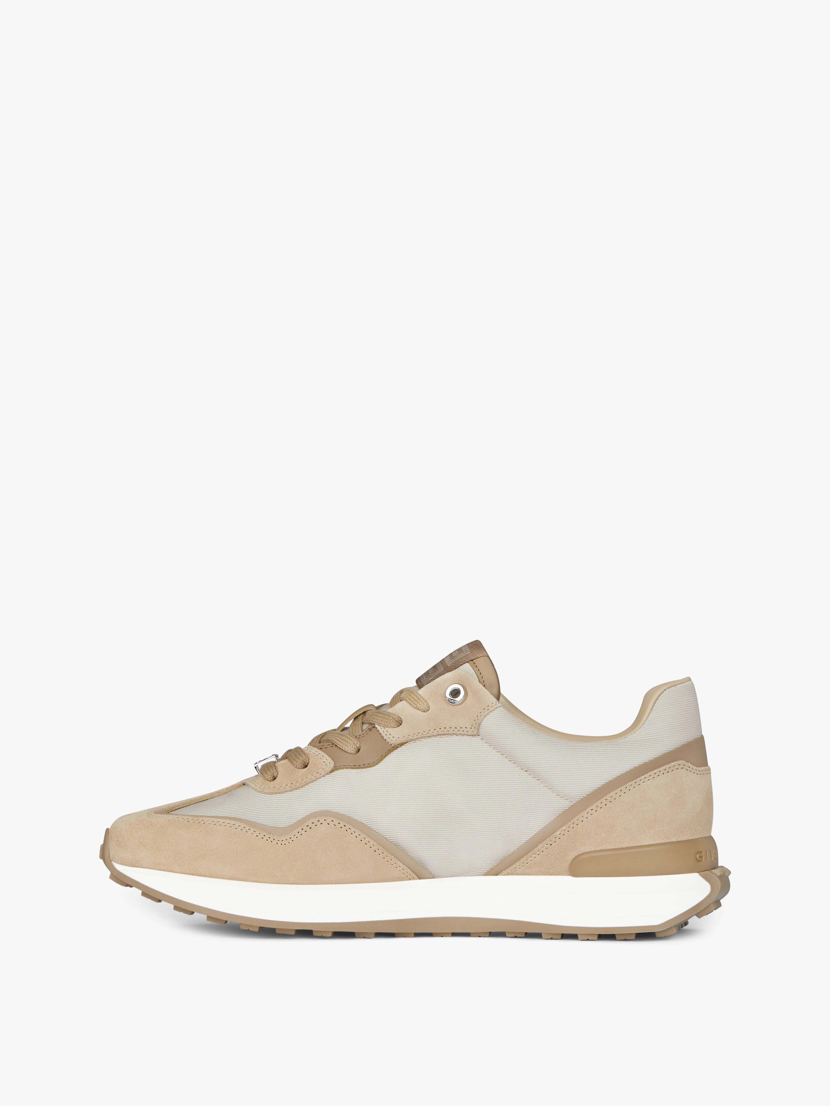 GIV RUNNER SNEAKERS IN SUEDE, LEATHER AND NYLON - 3