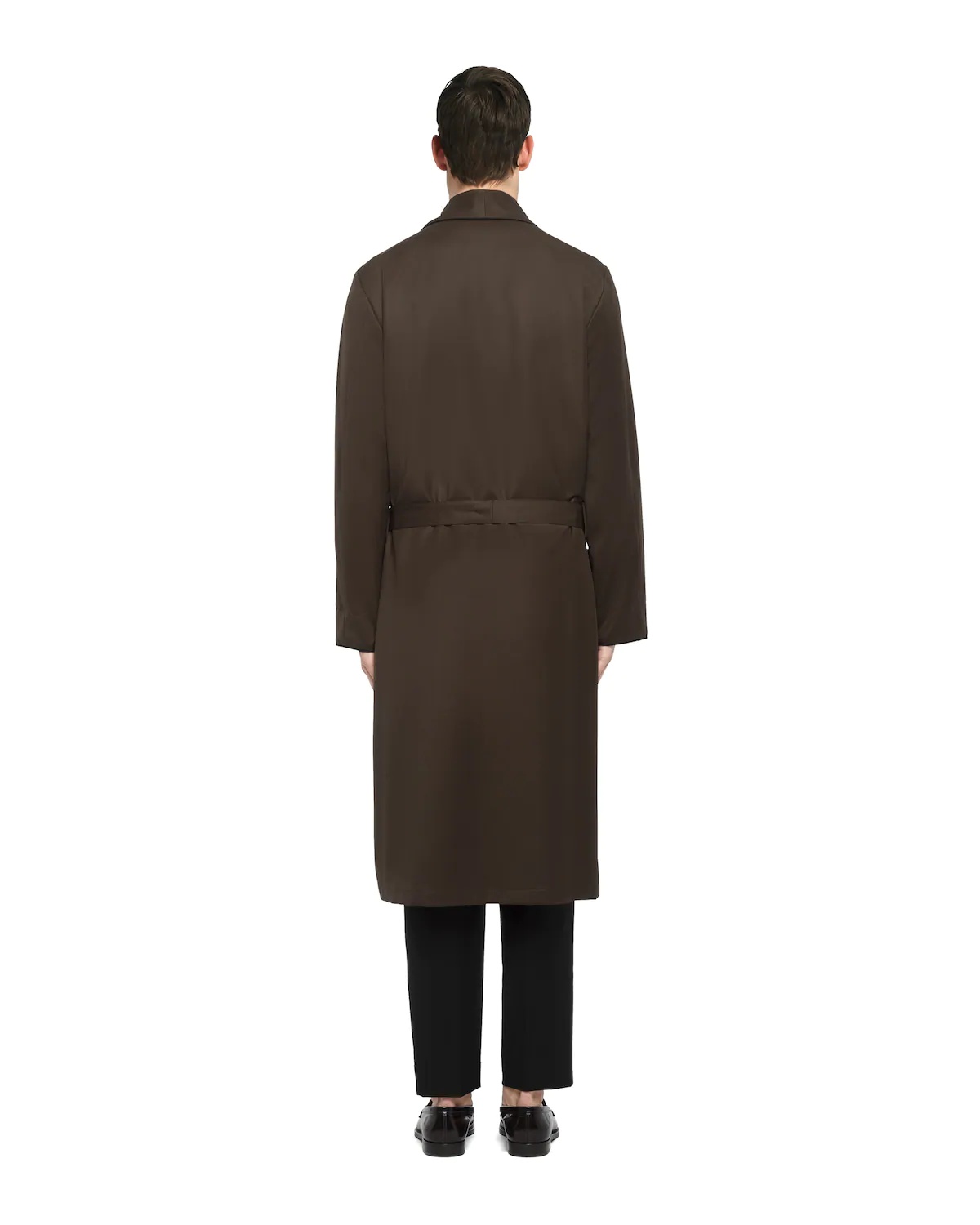 Wool gabardine robe - 3