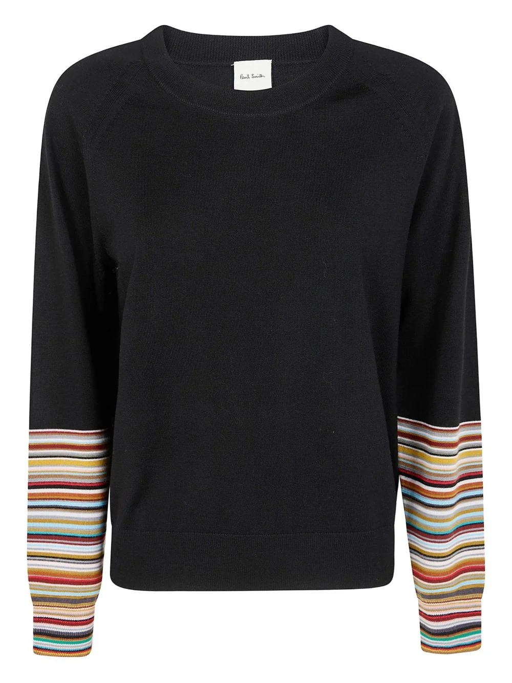 Artist Stripe-cuff sweater - 1