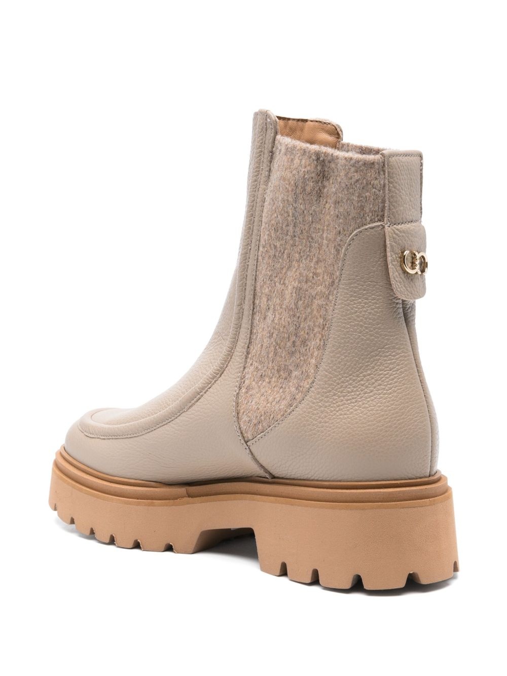 leather Chelsea boots - 3