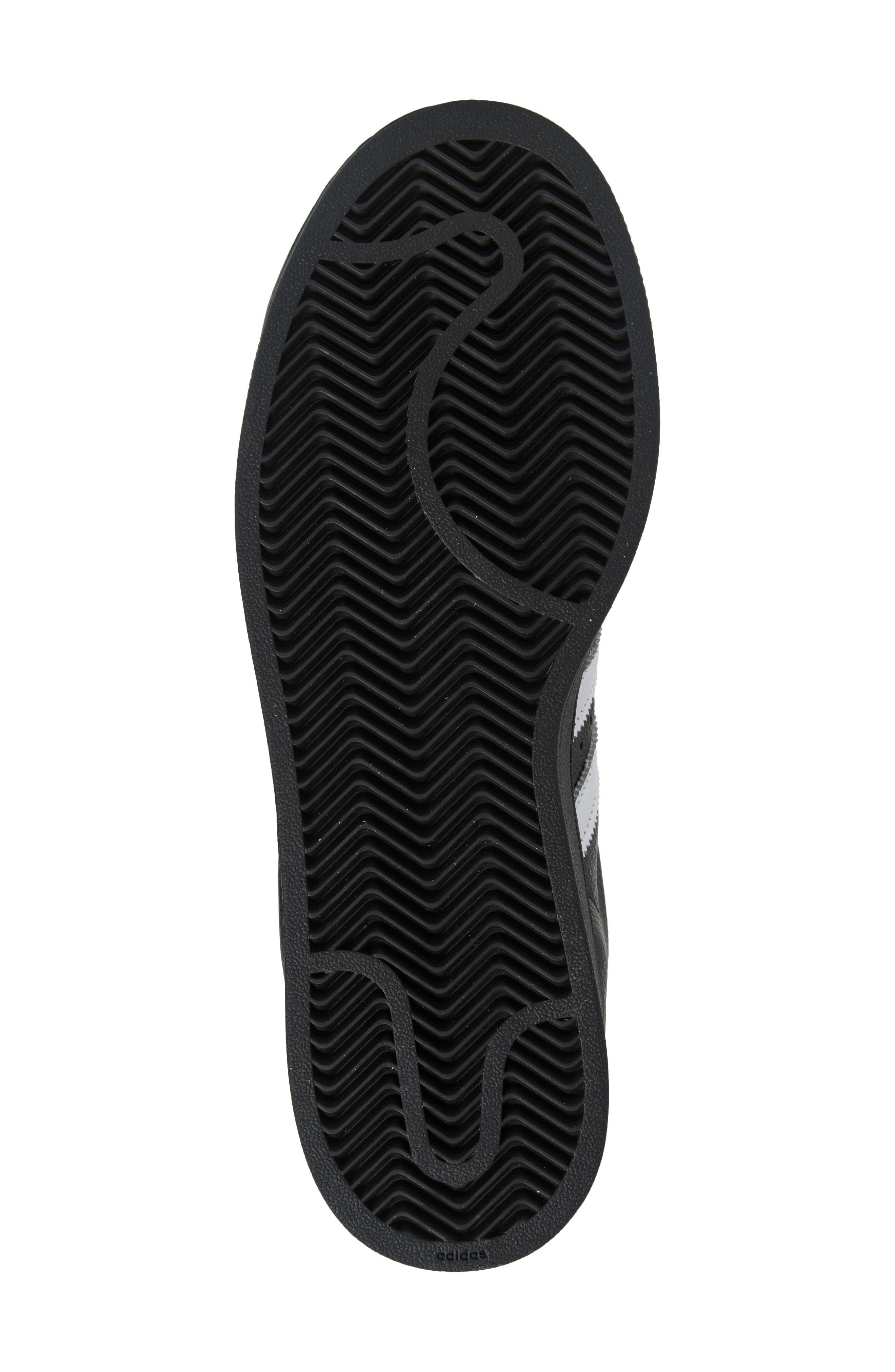 adidas Gender Inclusive Superstar II Sneaker in Black/white/black at Nordstrom - 6