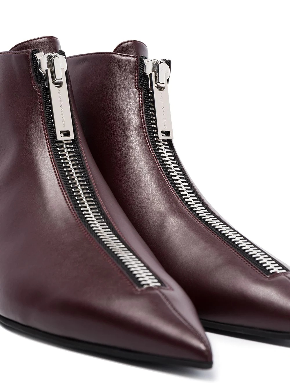 zip-front ankle boots - 2