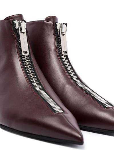 Stella McCartney zip-front ankle boots outlook