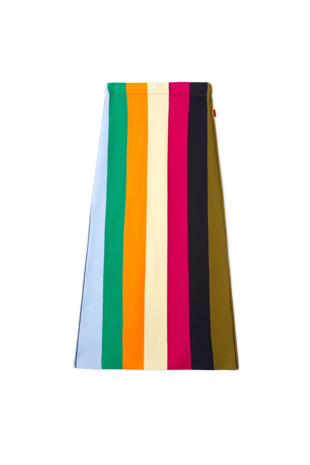 KNIT SKIRT / multicolor stripes - 1