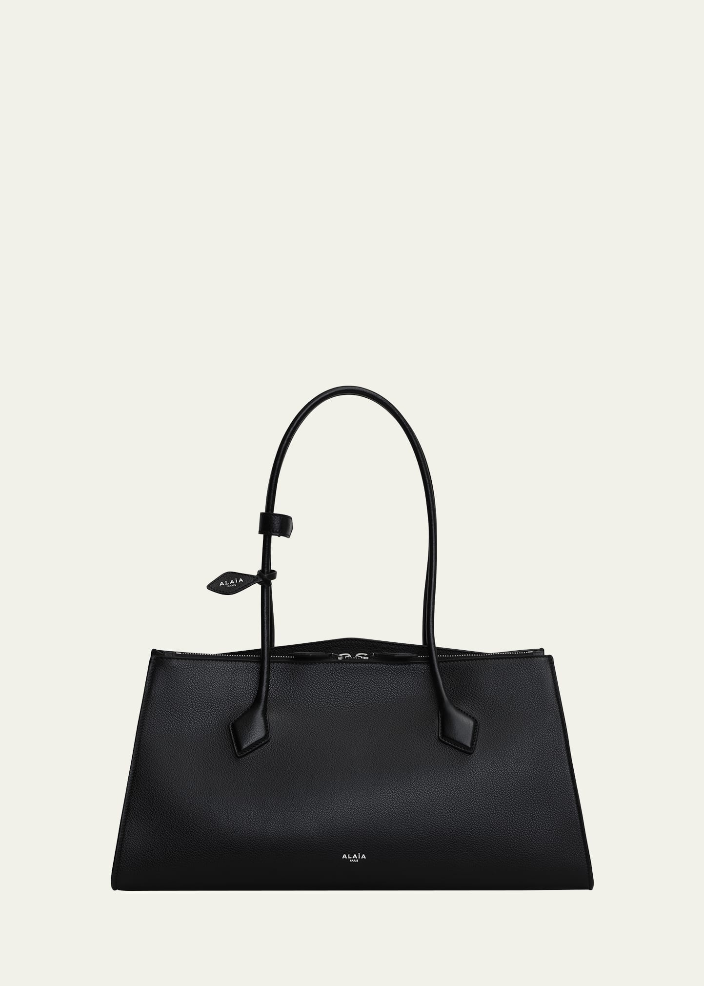 Le Teckel Tote Bag in Grained Leather - 1
