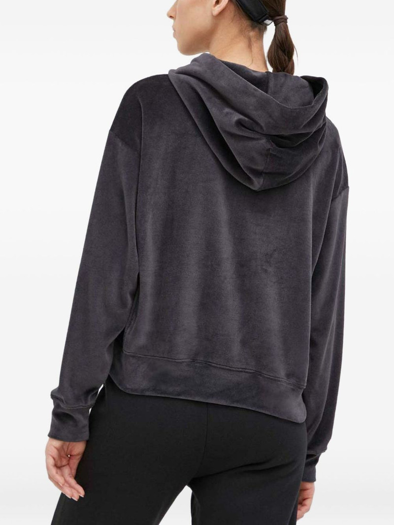 drawstring logo hoodie 3