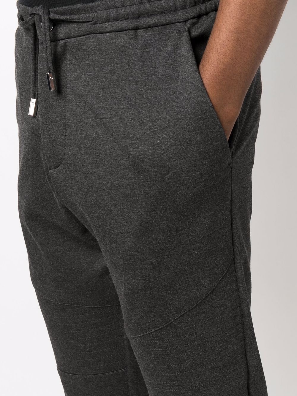 drawstring-waist track pants - 5