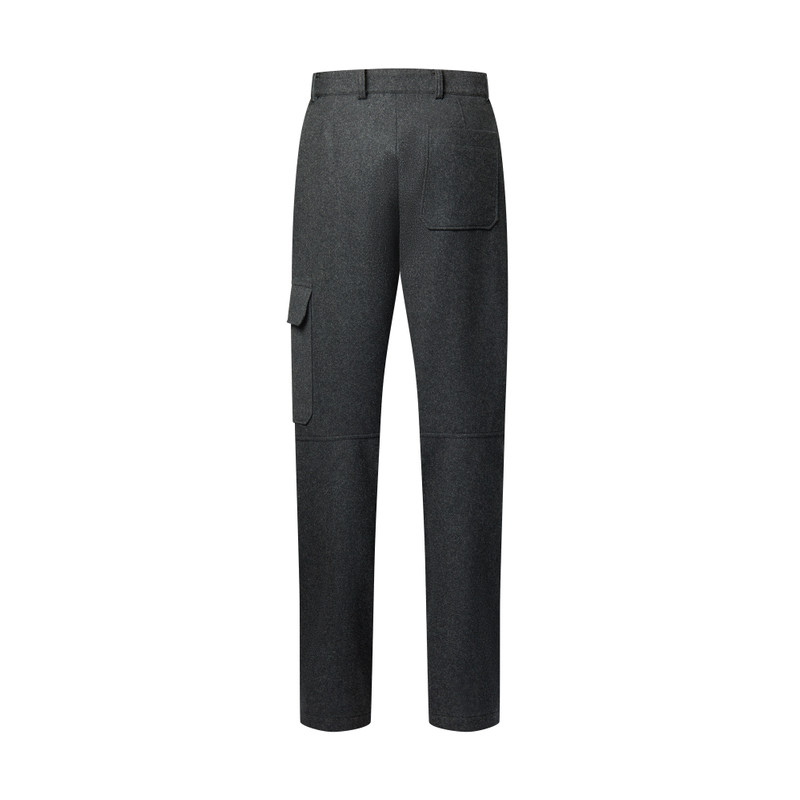 Silk, Cashmere And Wool Blend Double-Face Cargo Pants 3