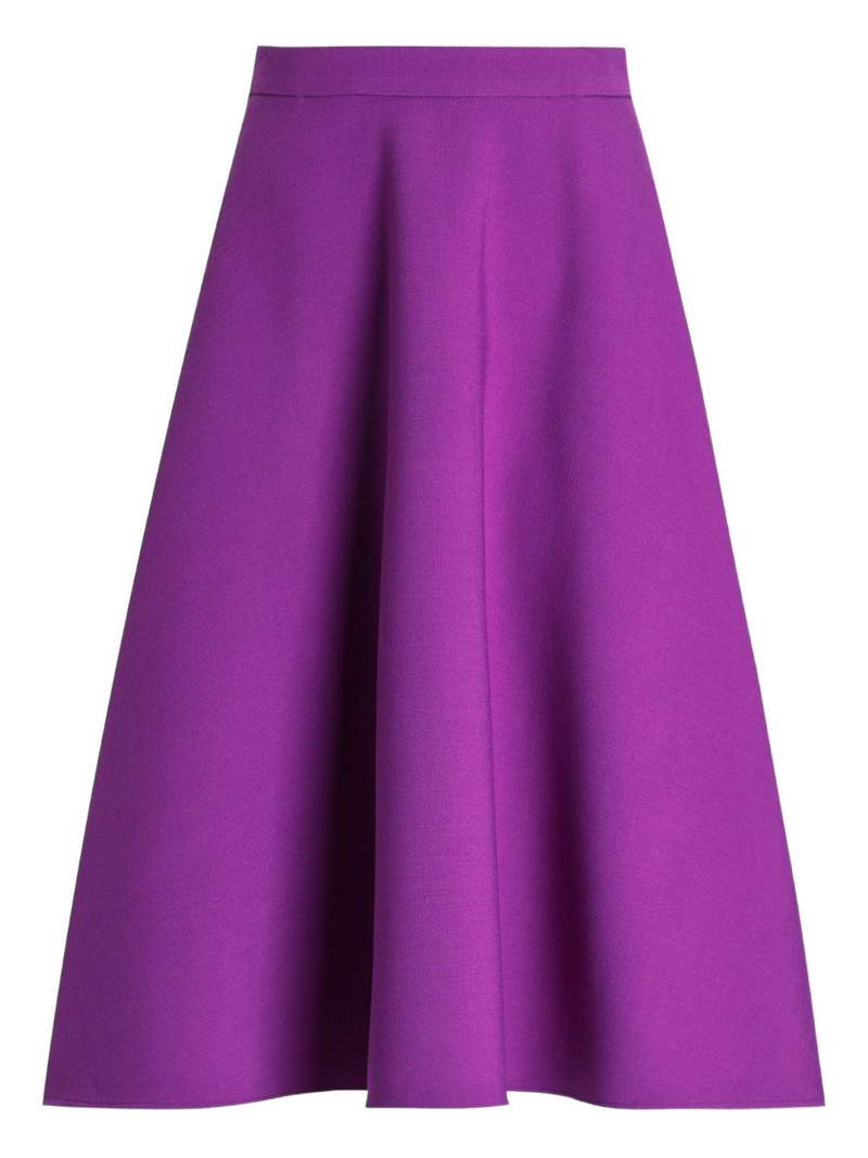 wool midi skirt 1