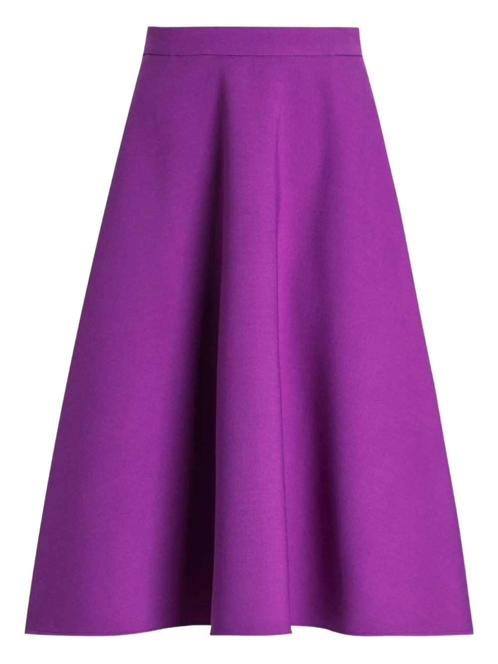 wool midi skirt - 1