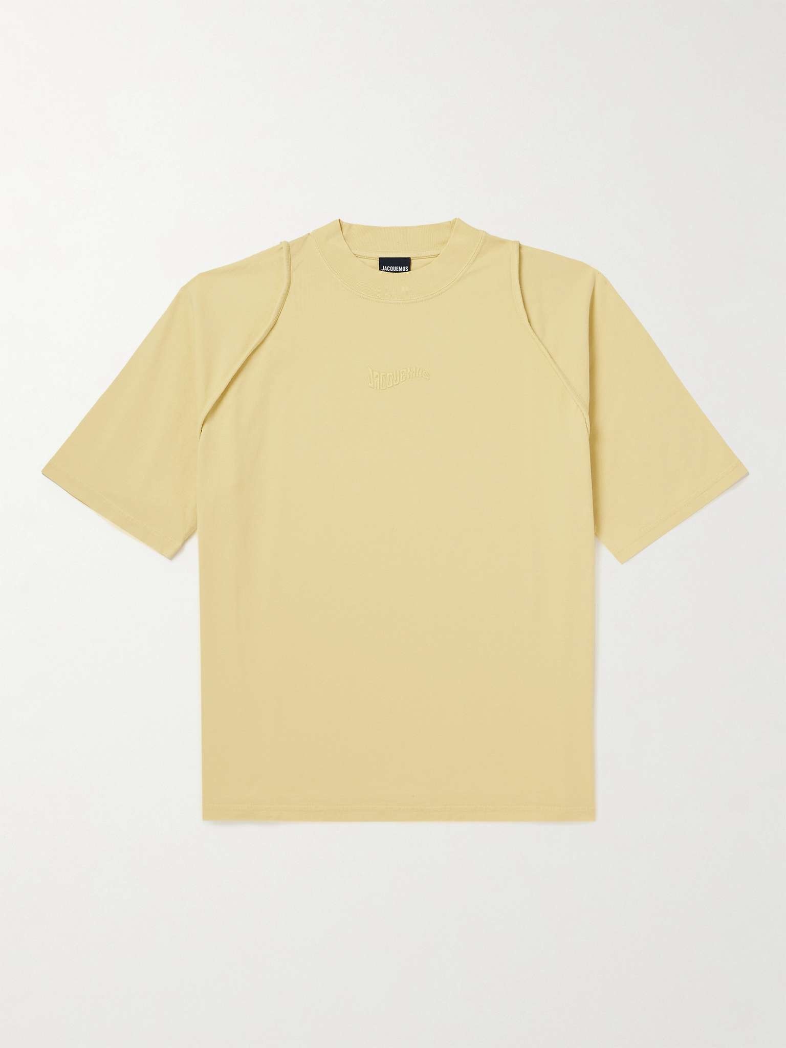 Camargu Logo-Embroidered Organic Cotton-Jersey T-Shirt - 1