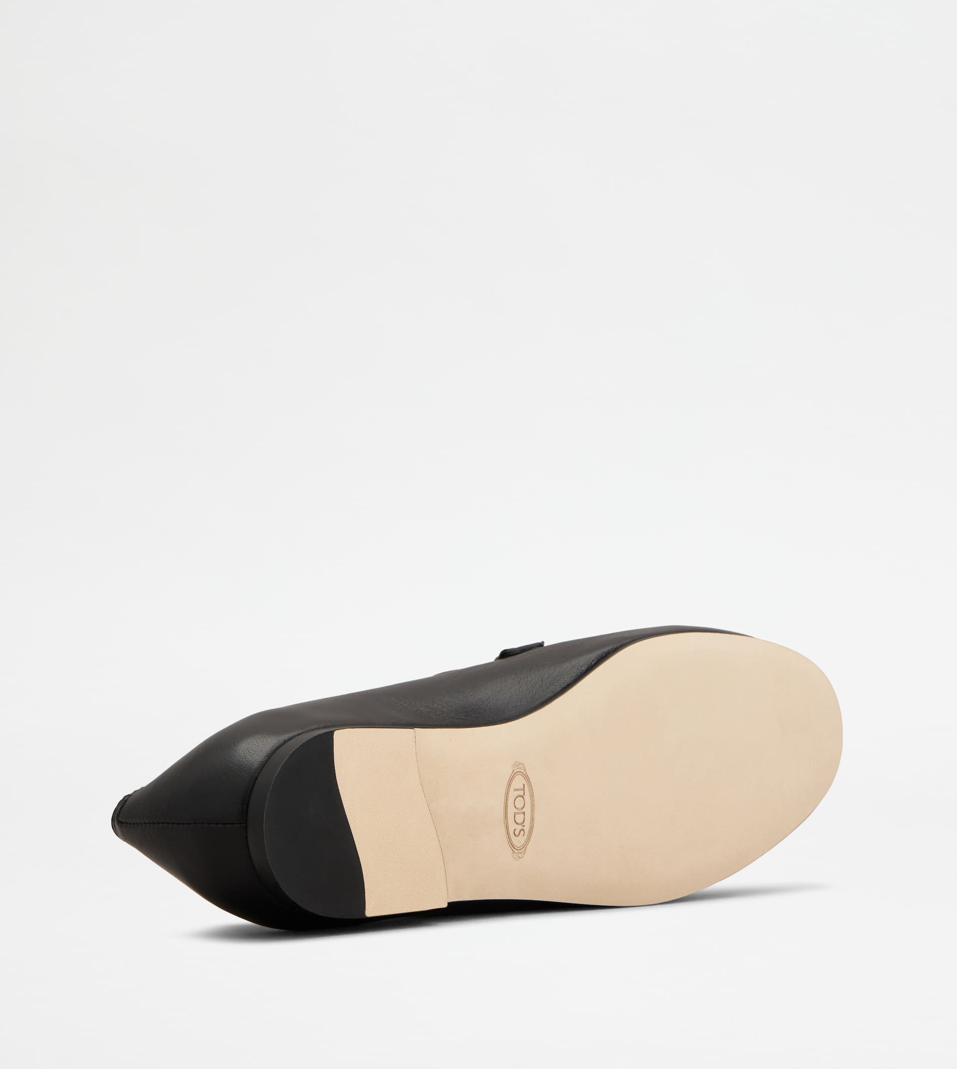LOAFERS IN LEATHER - BLACK - 4