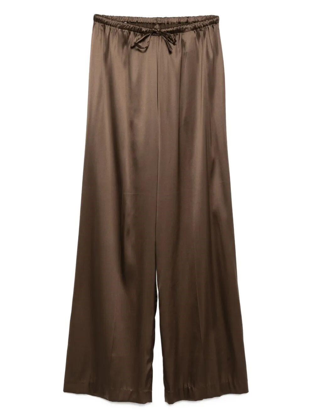 Introducing the 'PUVIS BIS LONG 2033' Satin Trousers by DRIES VAN NOTEN, a luxurious addition to you - 1