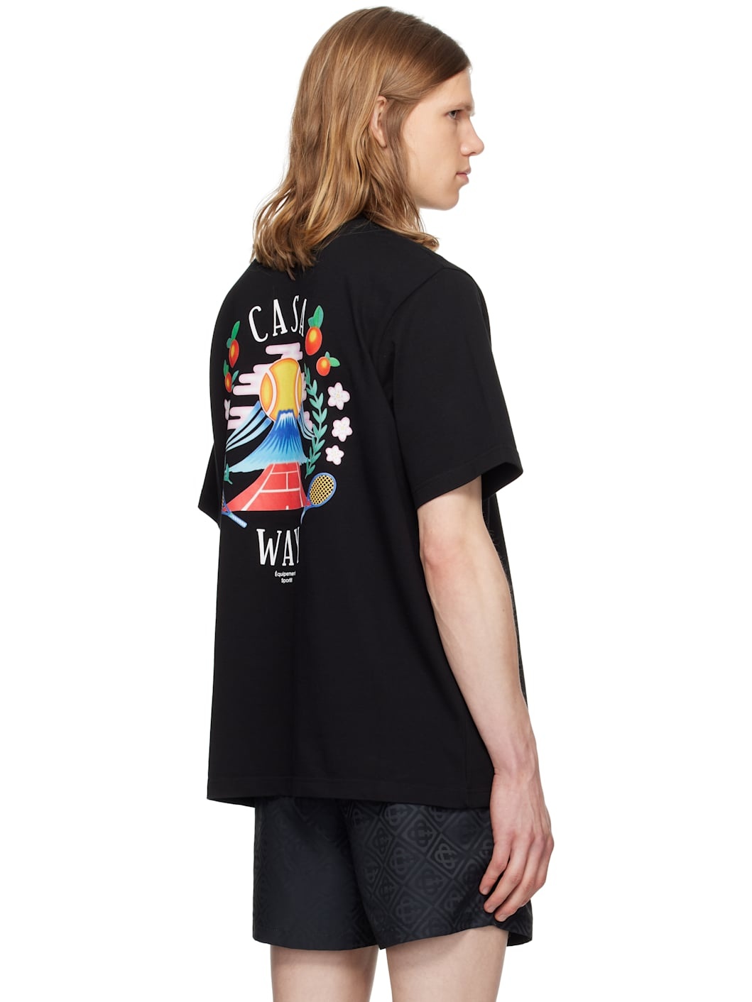 Black 'Casa Way' Mountain T-shirt - 3