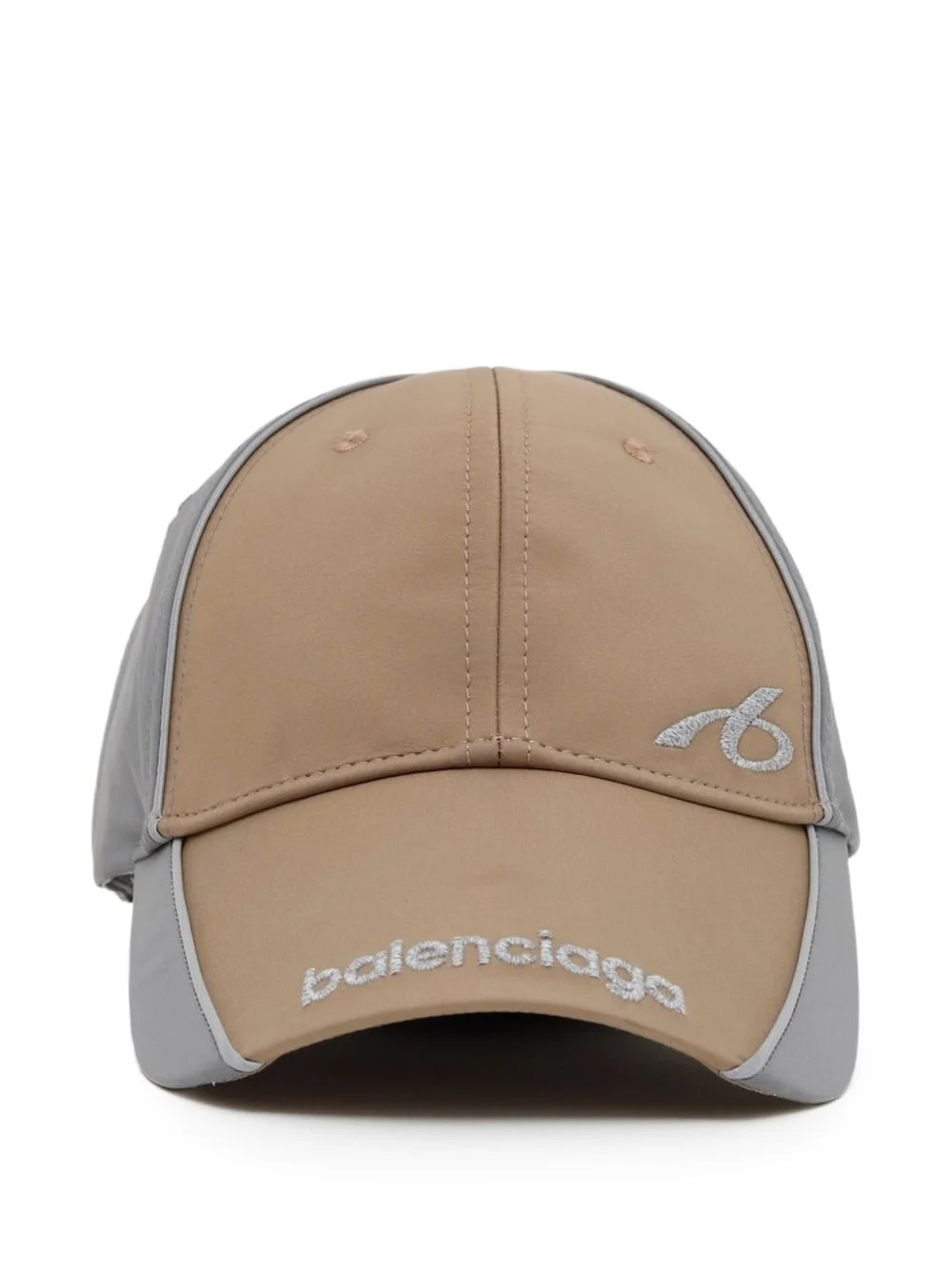 reflective-panel baseball cap - 1