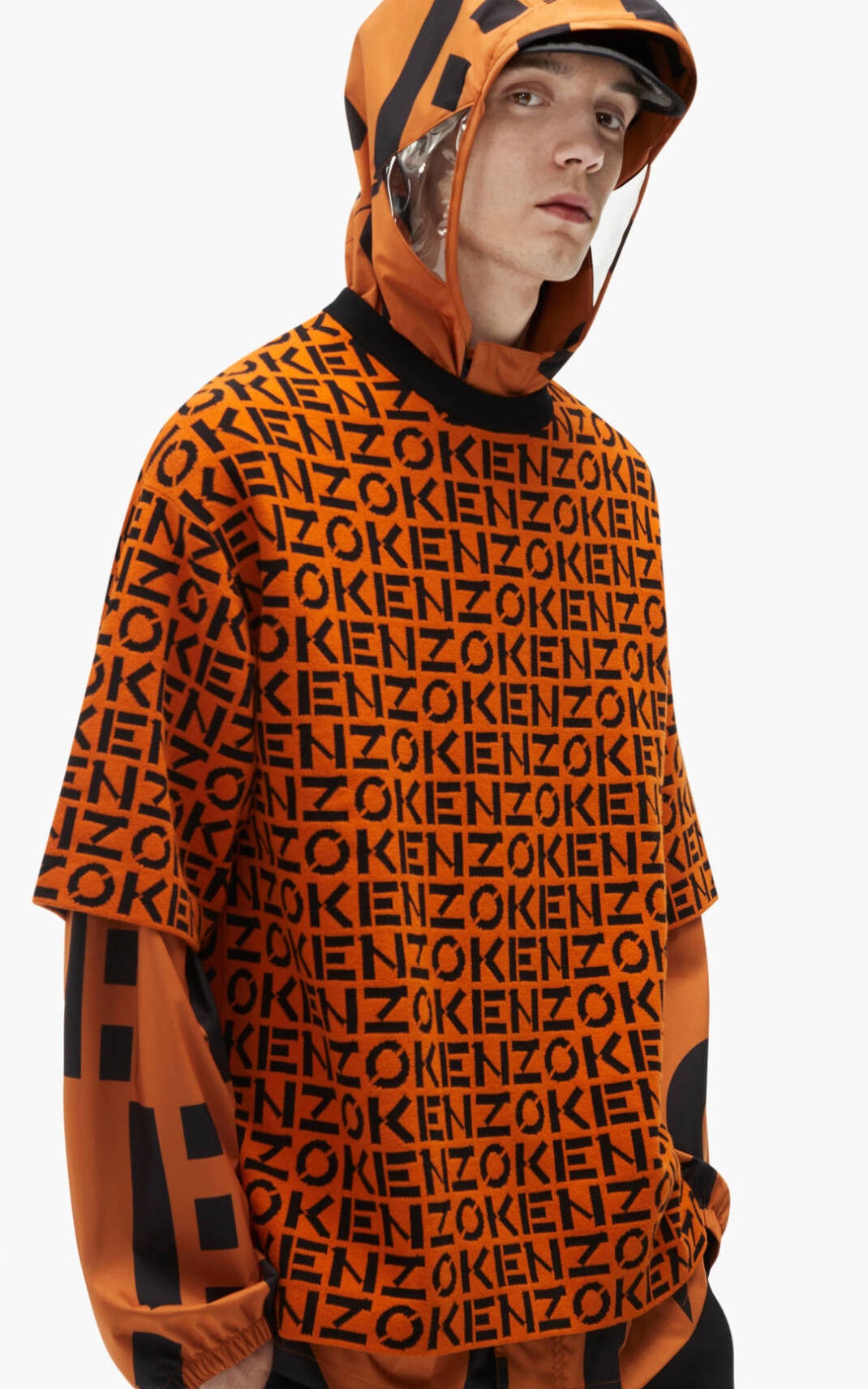 KENZO Sport oversize monogram jumper - 2