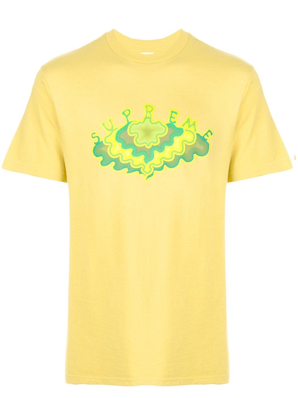 cloud print T-shirt - 1