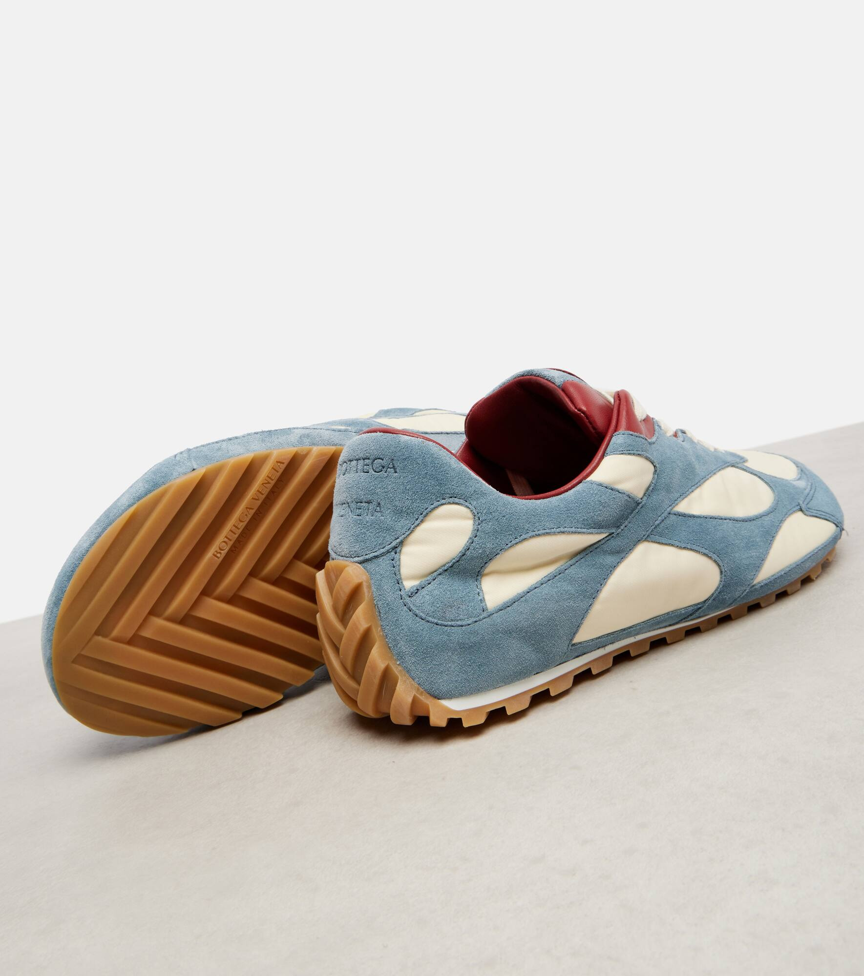 Orbit Flash suede-trimmed sneakers - 5