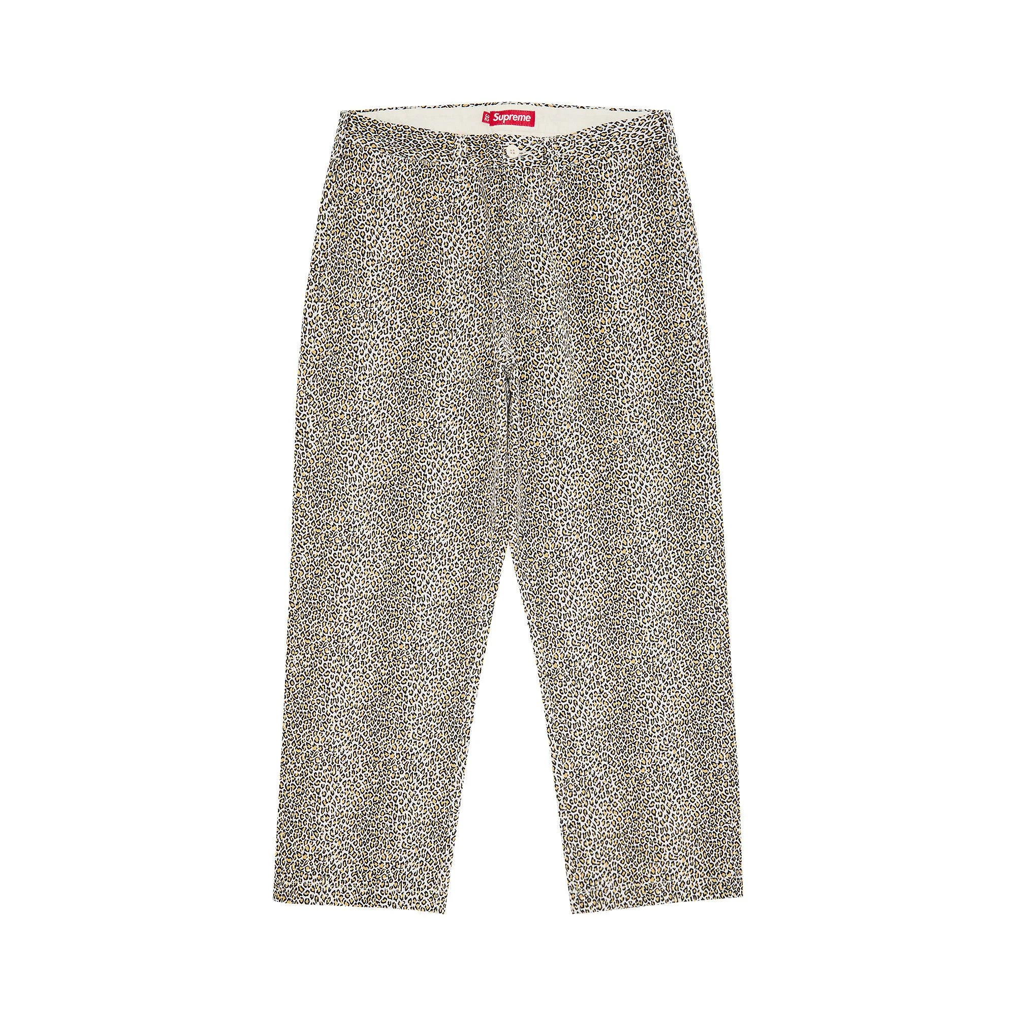 Supreme Chino Pant 'Leopard' - 1