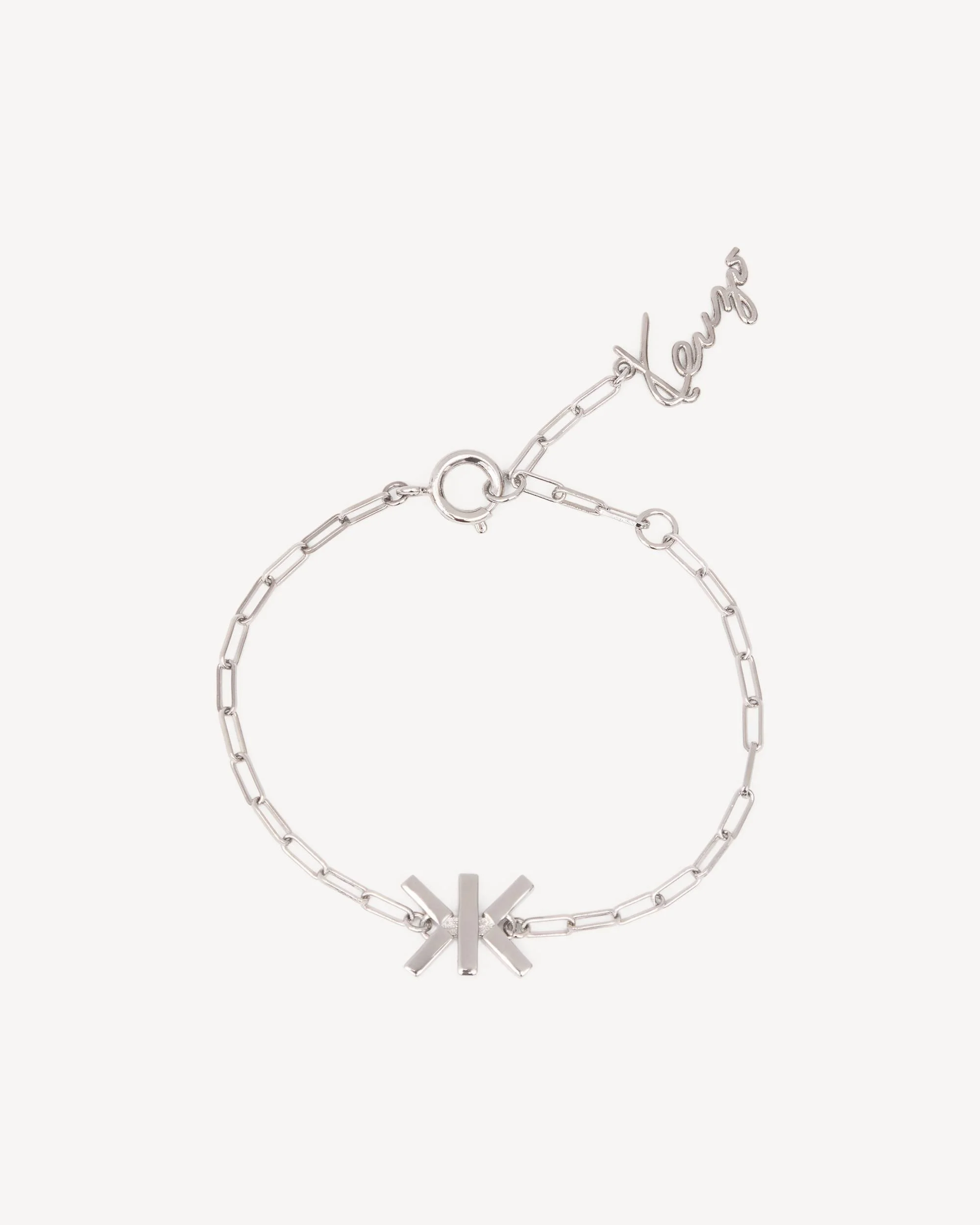 'KENZO Double K' bracelet in brass - 1
