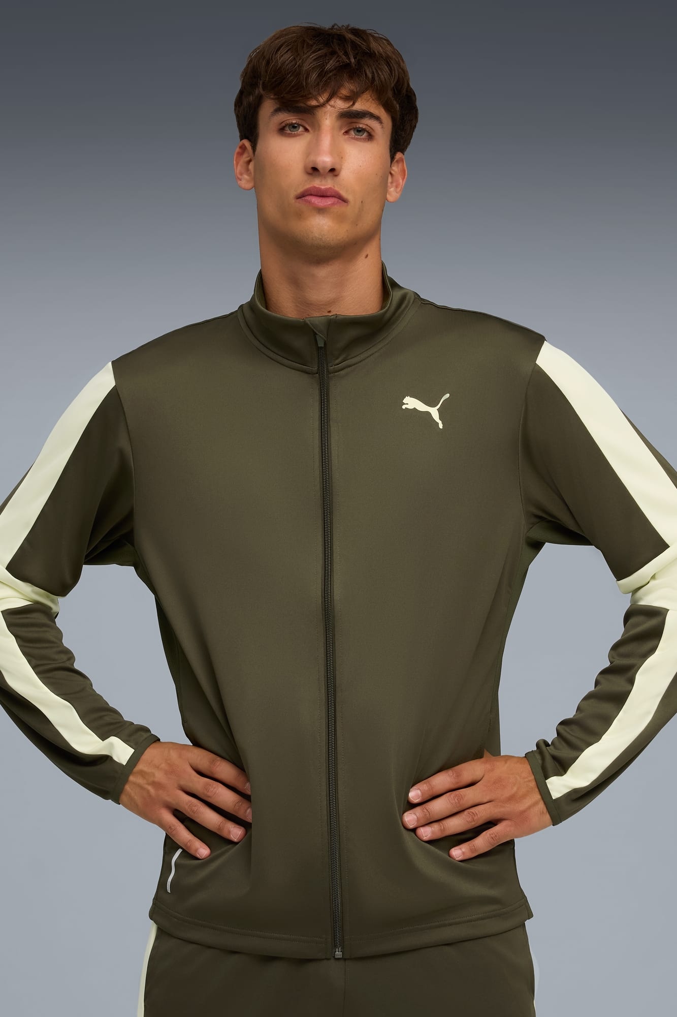 TRAIN FAVORITE Men's Zip-Up Training Jacket - 3