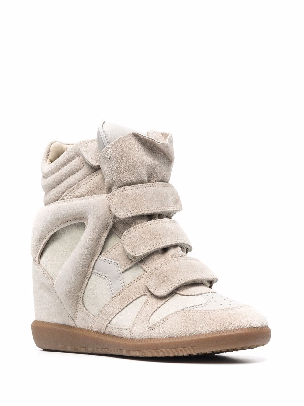Bekett high-top wedge sneakers - 2