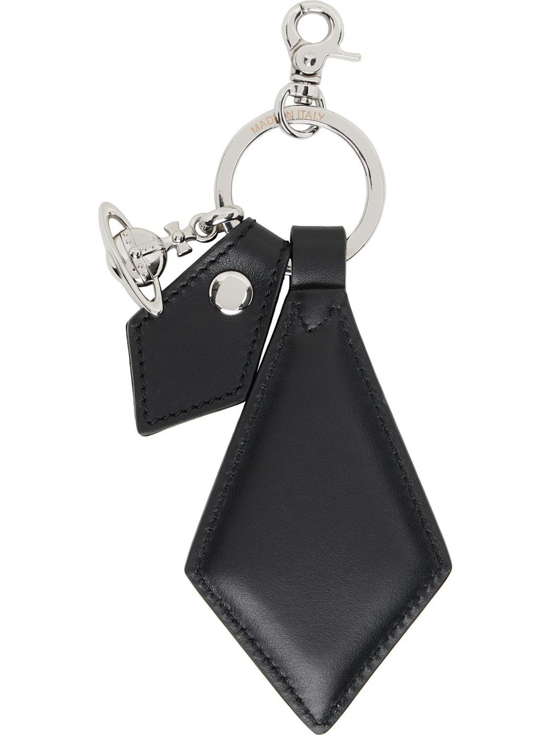 Vivienne Westwood Black Diamond Keyring Keychain outlook