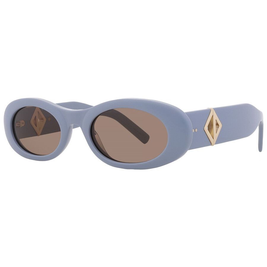 Dior CD DIAMOND R11 Brown Oval Men's Sunglasses DM40073I 90E 52 - 2