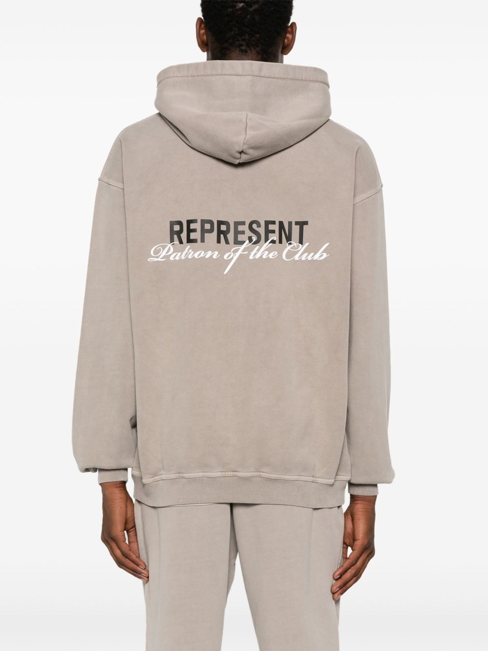 Patron of The Club cotton hoodie - 4