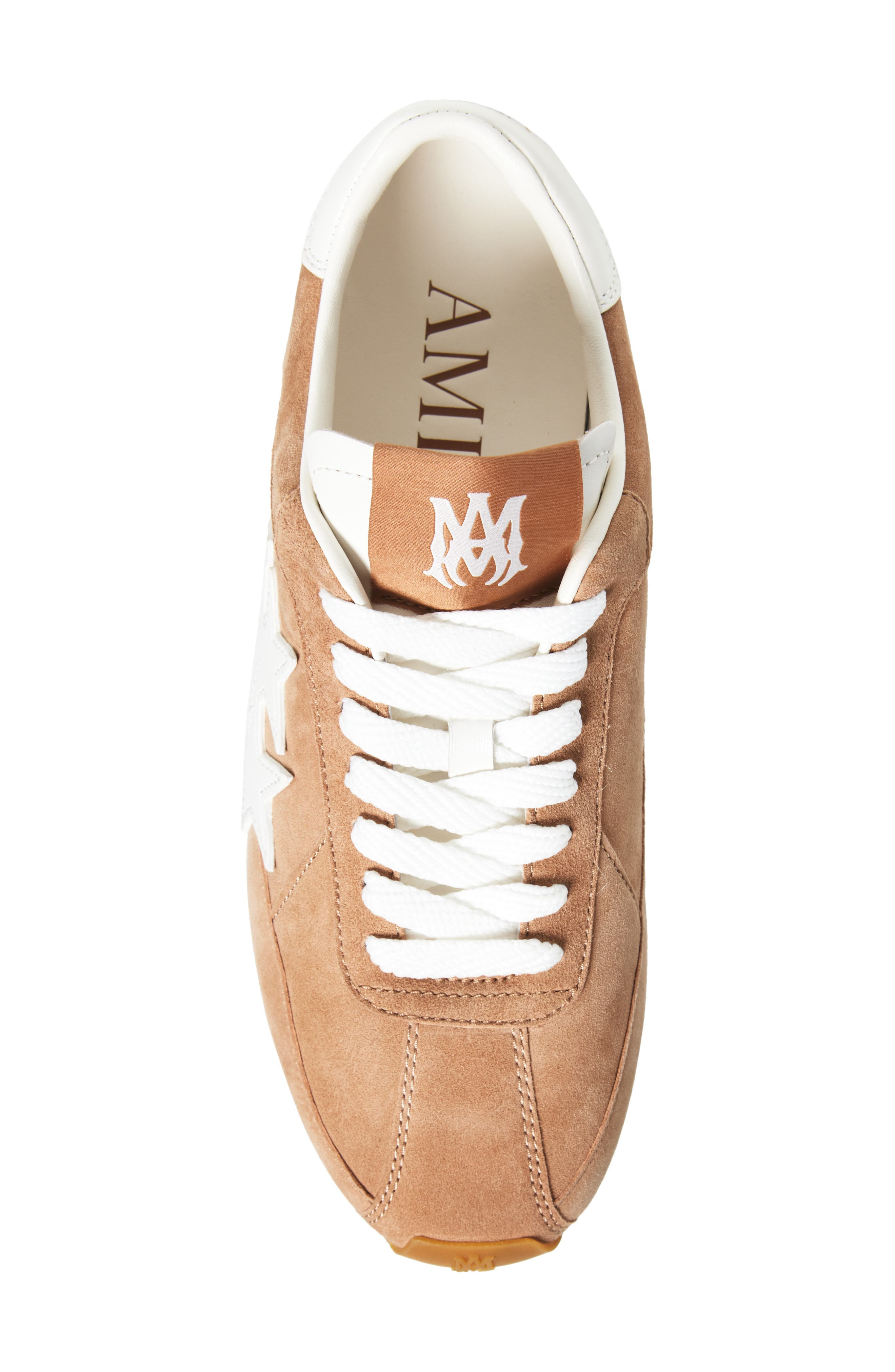 AMIRI Pacific Stars Low Top Sneaker in Camel at Nordstrom - 5