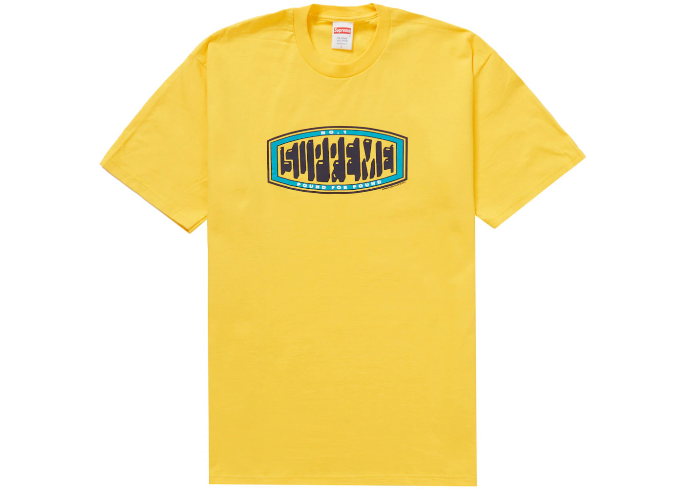 Supreme Pound Tee Yellow - 1