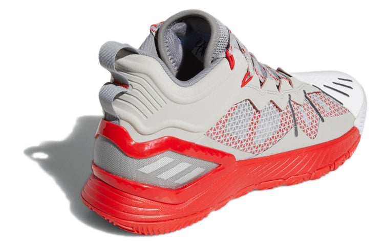 adidas D Rose Son of Chi 'Godspeed - Grey Vivid Red' GW7651 - 4