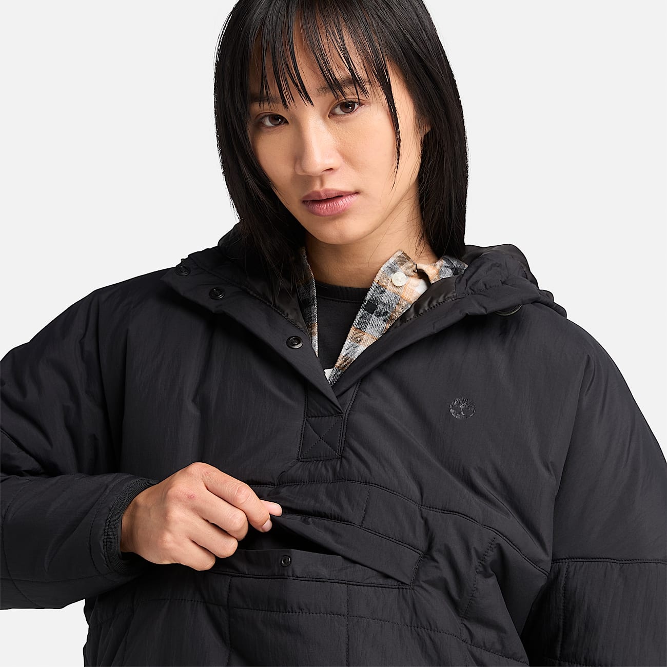 Women's Lightweight Insulated Anorak Jacket - 4