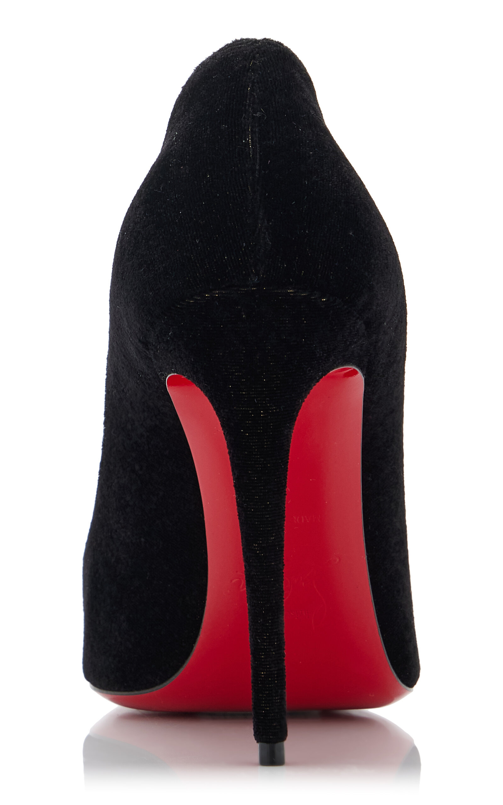 Kate Max 100mm Velour Pumps black - 4