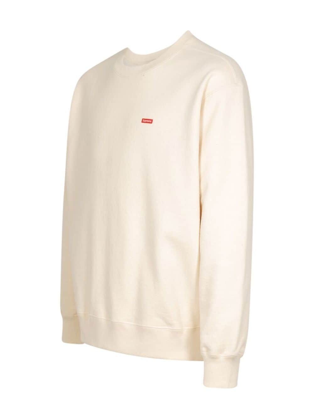 box-logo crewneck seatshirt - 3