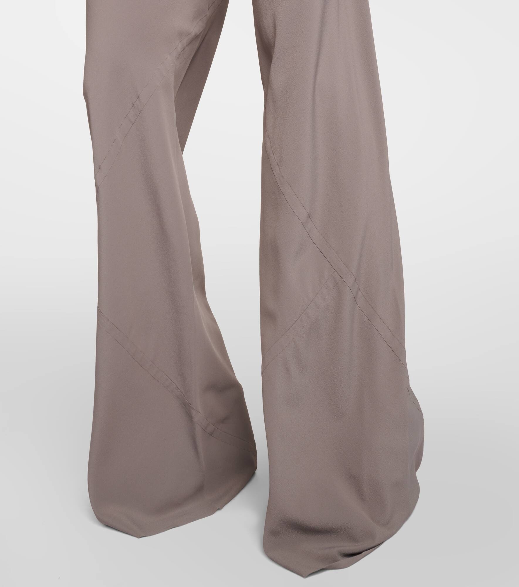 Crêpe wide-leg pants - 5
