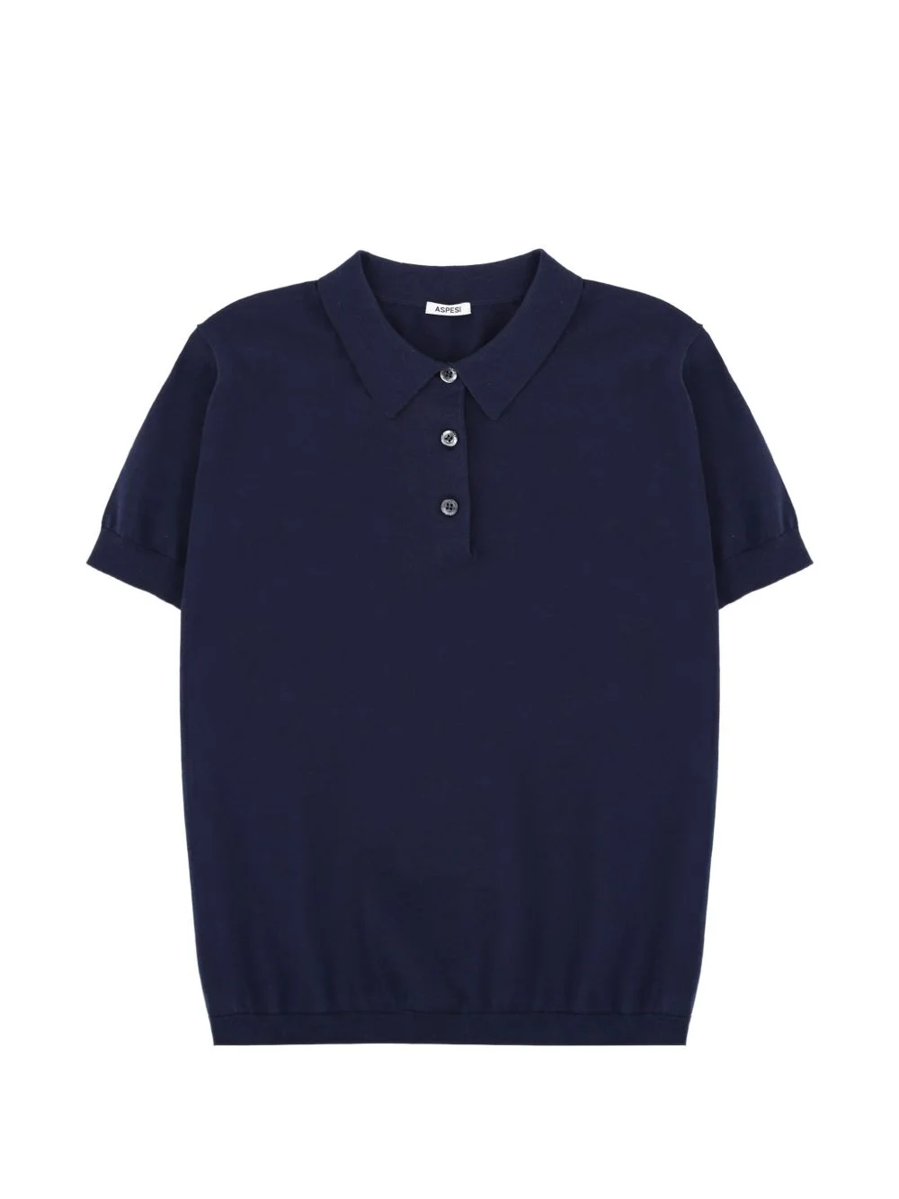 buttoned polo shirt - 1