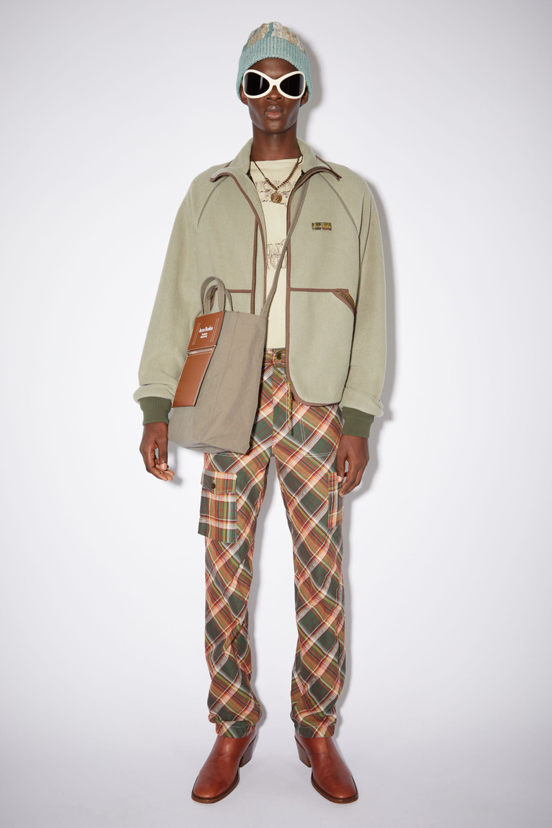 Papery nylon tote bag - Dark brown/dark brown 4