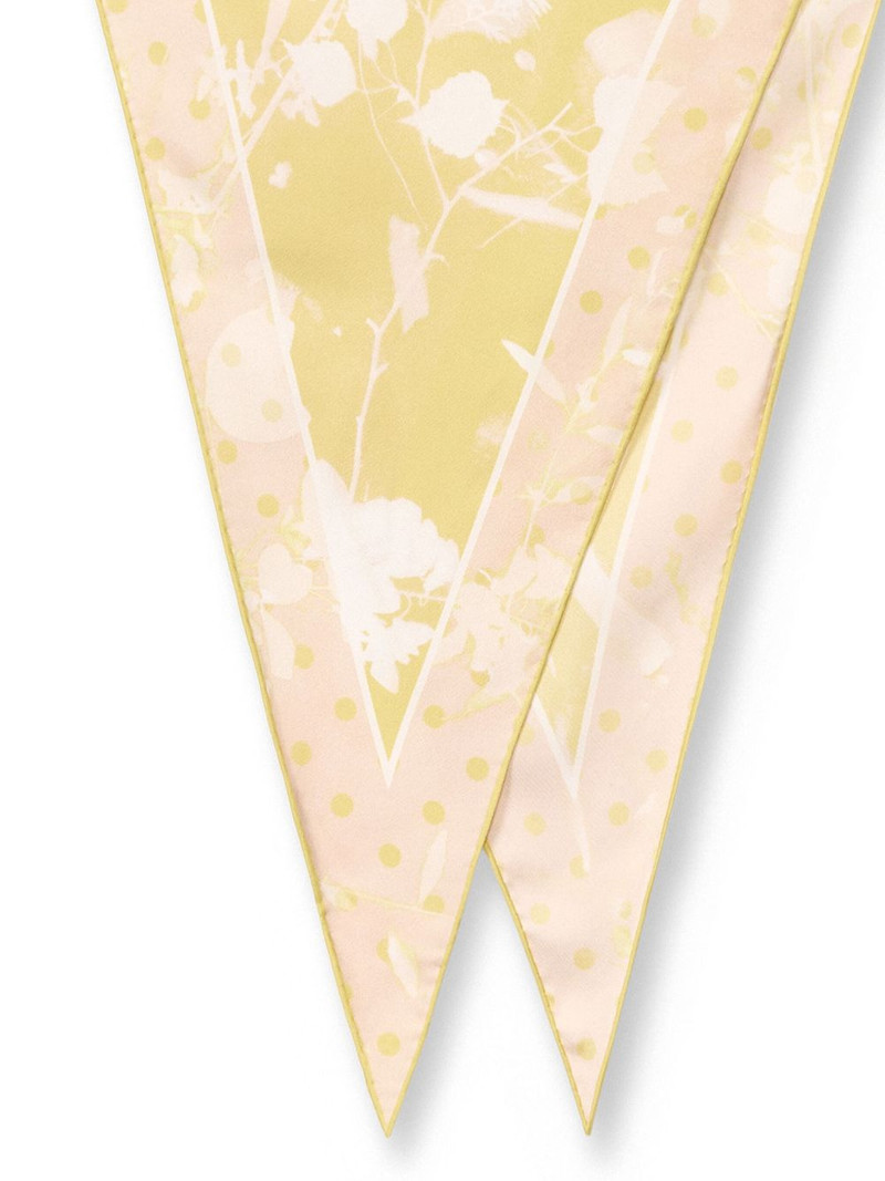 FABIANA FILIPPI tillia-print silk scarf outlook