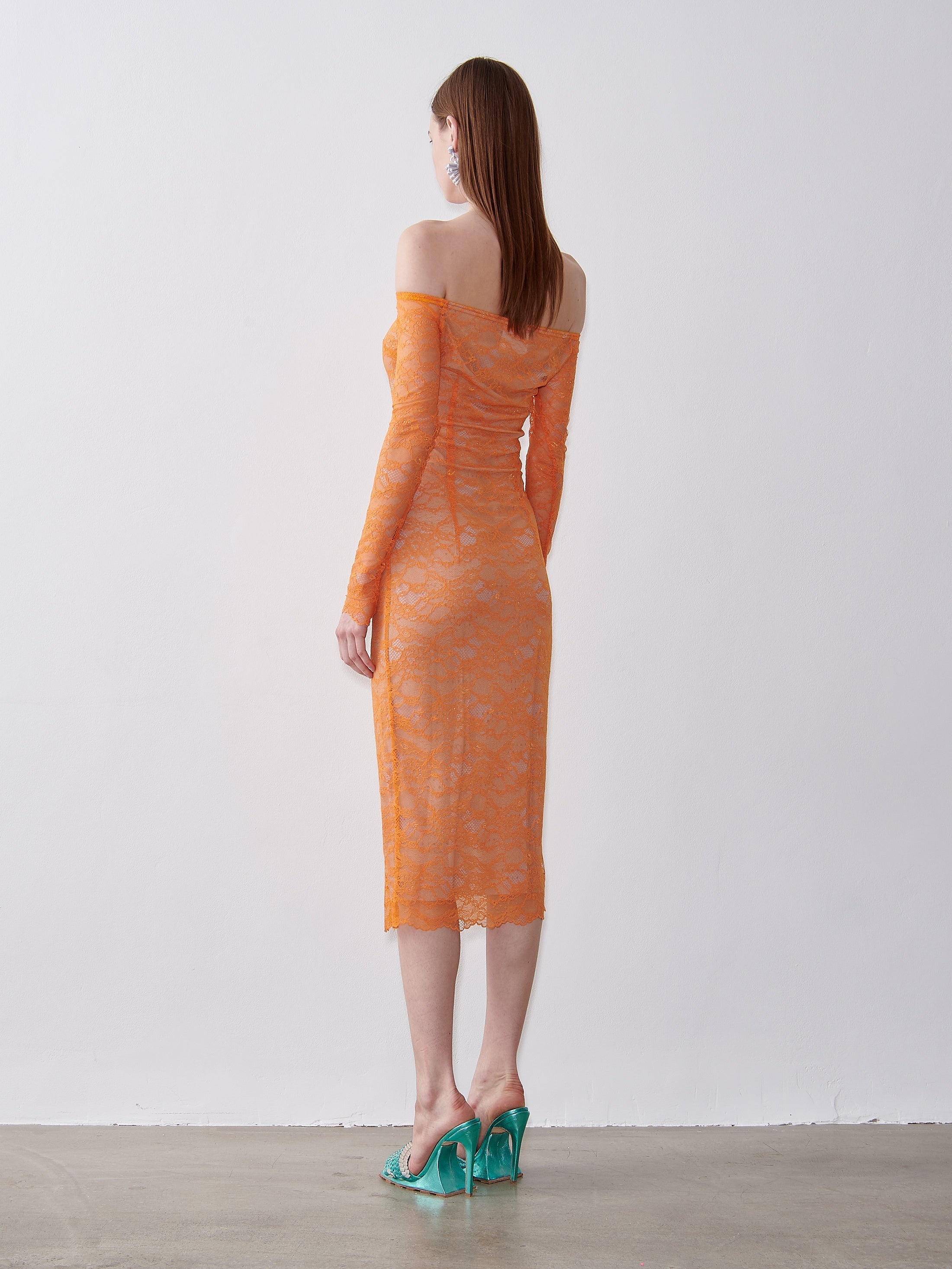 MARCIE DRESS APEROL SPRITZ - 3