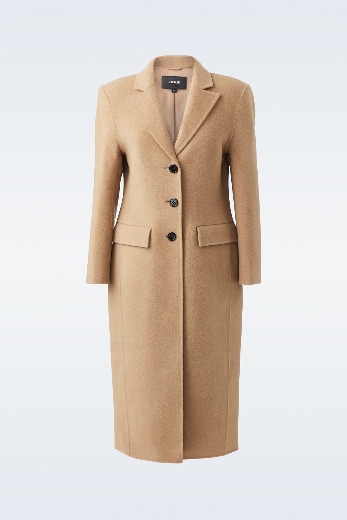 RUTH Double-face wool long coat - 1