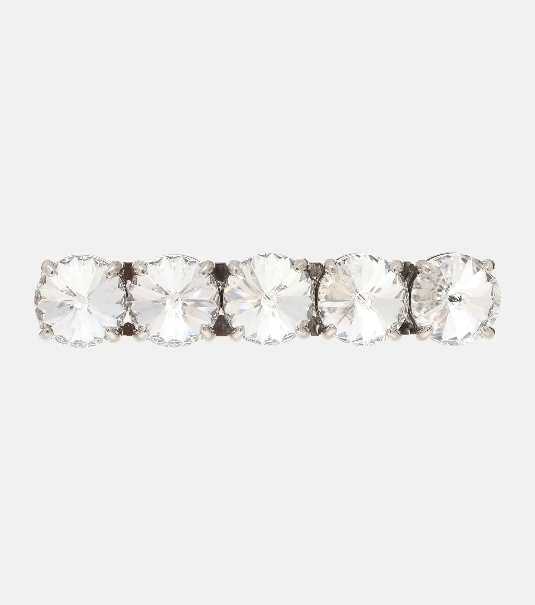 Crystal-embellished barrette - 1