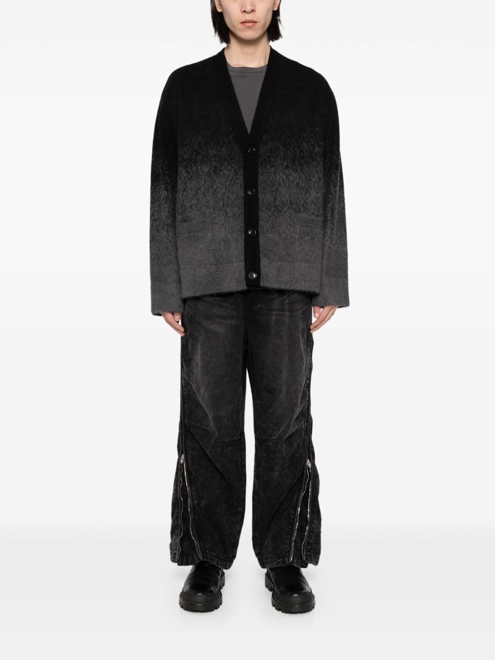 gradient cardigan - 2