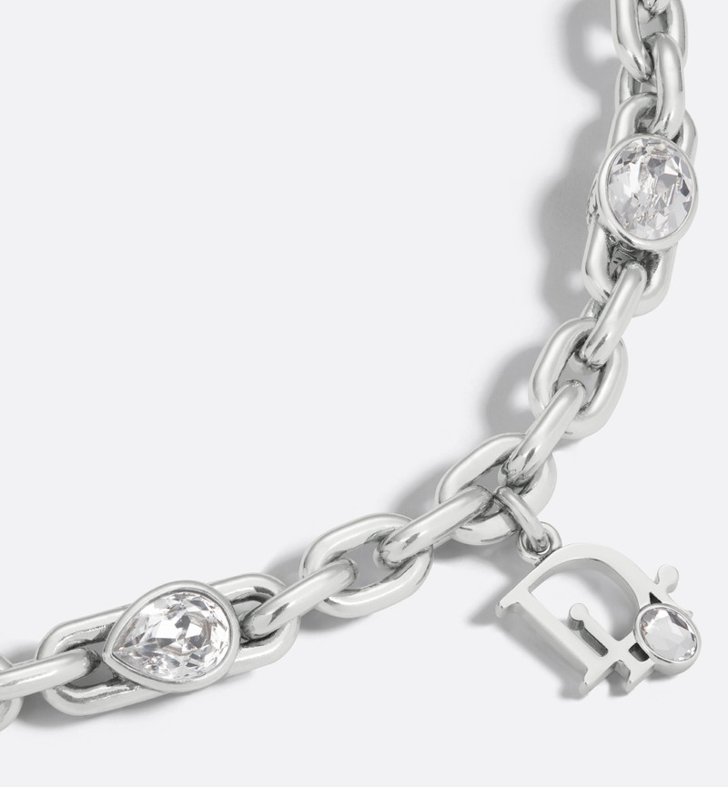 Dior Sparkle Chain Link Bracelet 3