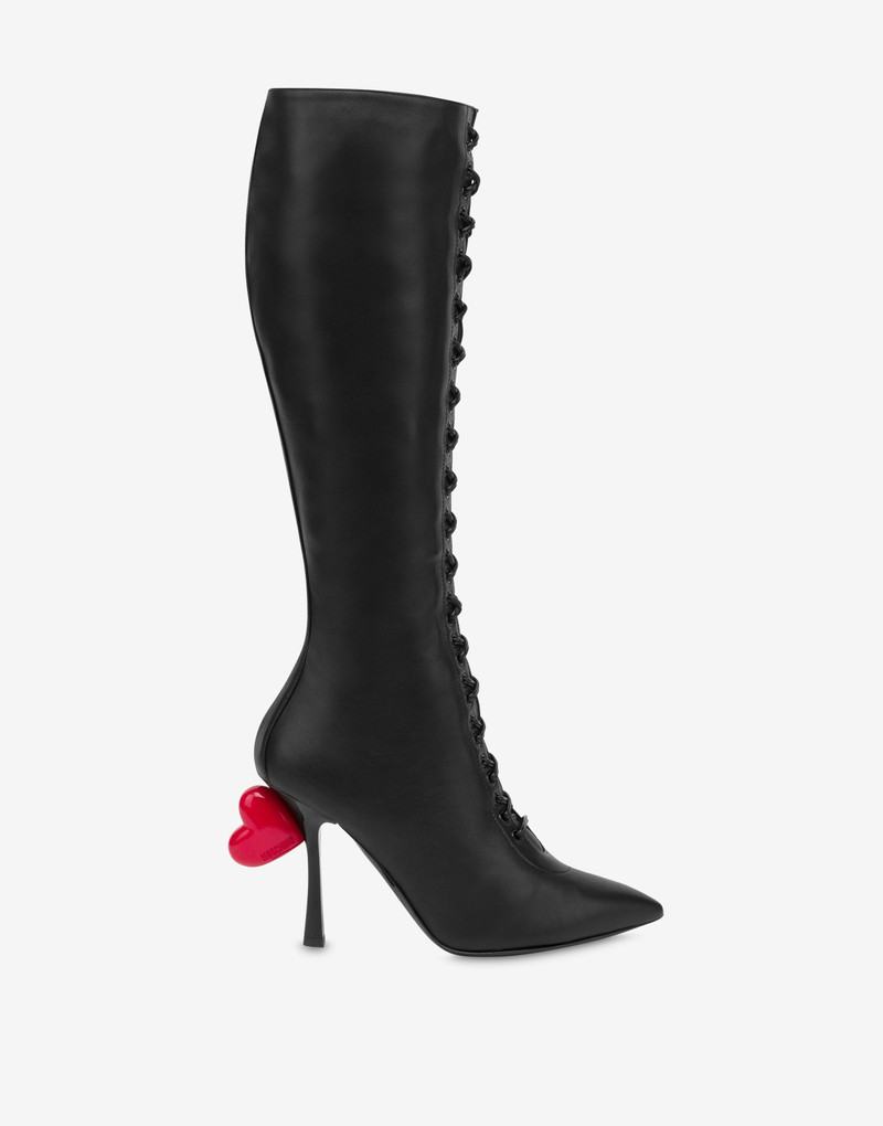 SWEET HEART NAPPA LEATHER BOOTS 2